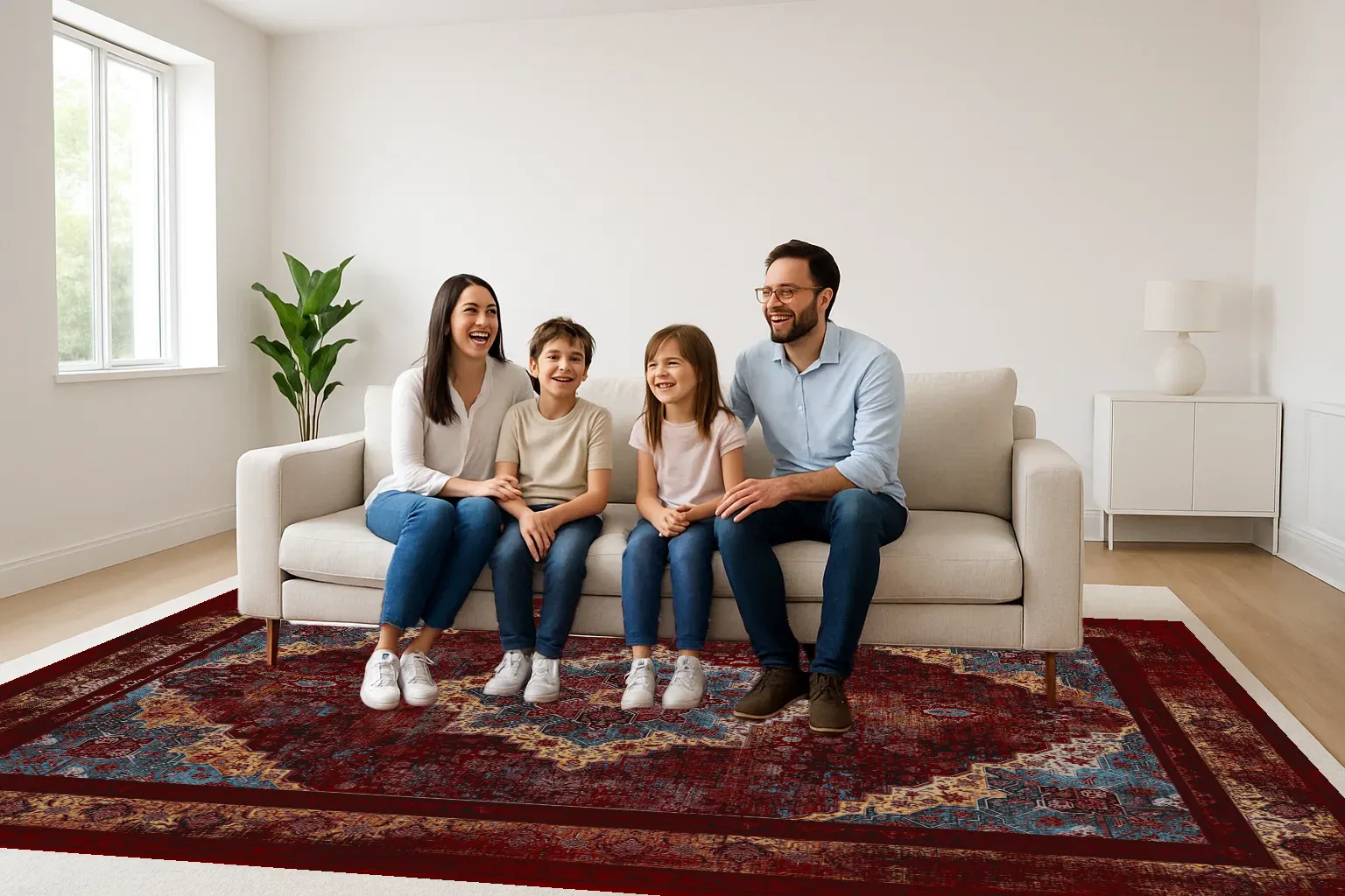 فرش وینتیج سنتی 