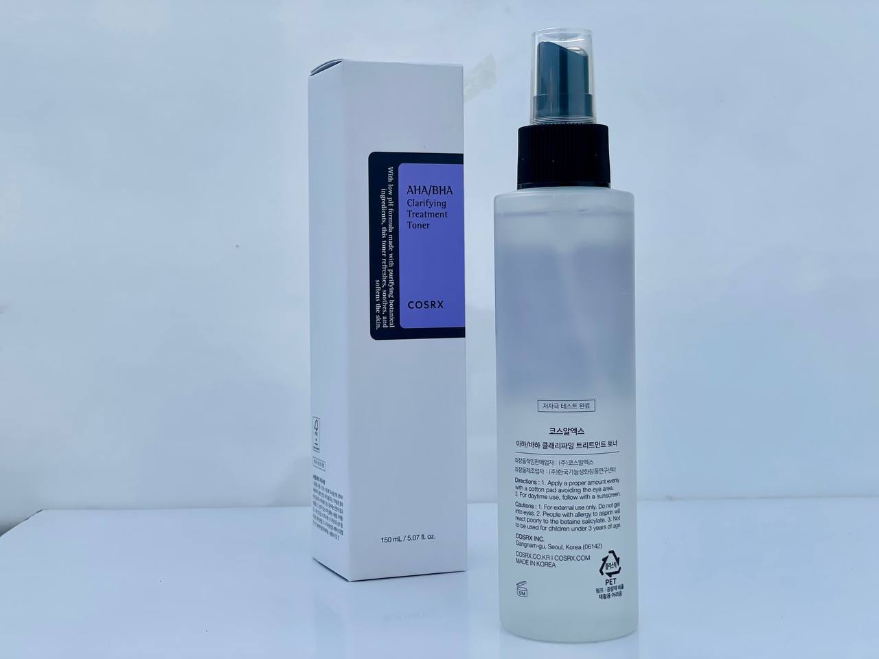 تونر تصفیه‌کننده AHA/BHA کوزارکس  COSRX AHA/BHA Clarifying Treatment Toner (150ml)