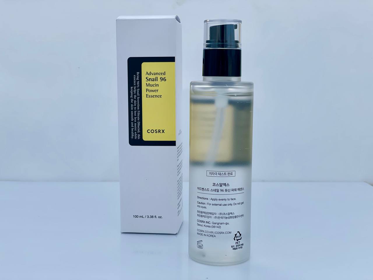 اسنس پاور موکوس حلزون ۹۶٪ پیشرفته کوزارکس  COSRX Advanced Snail 96 Mucin Power Essence (100ml)