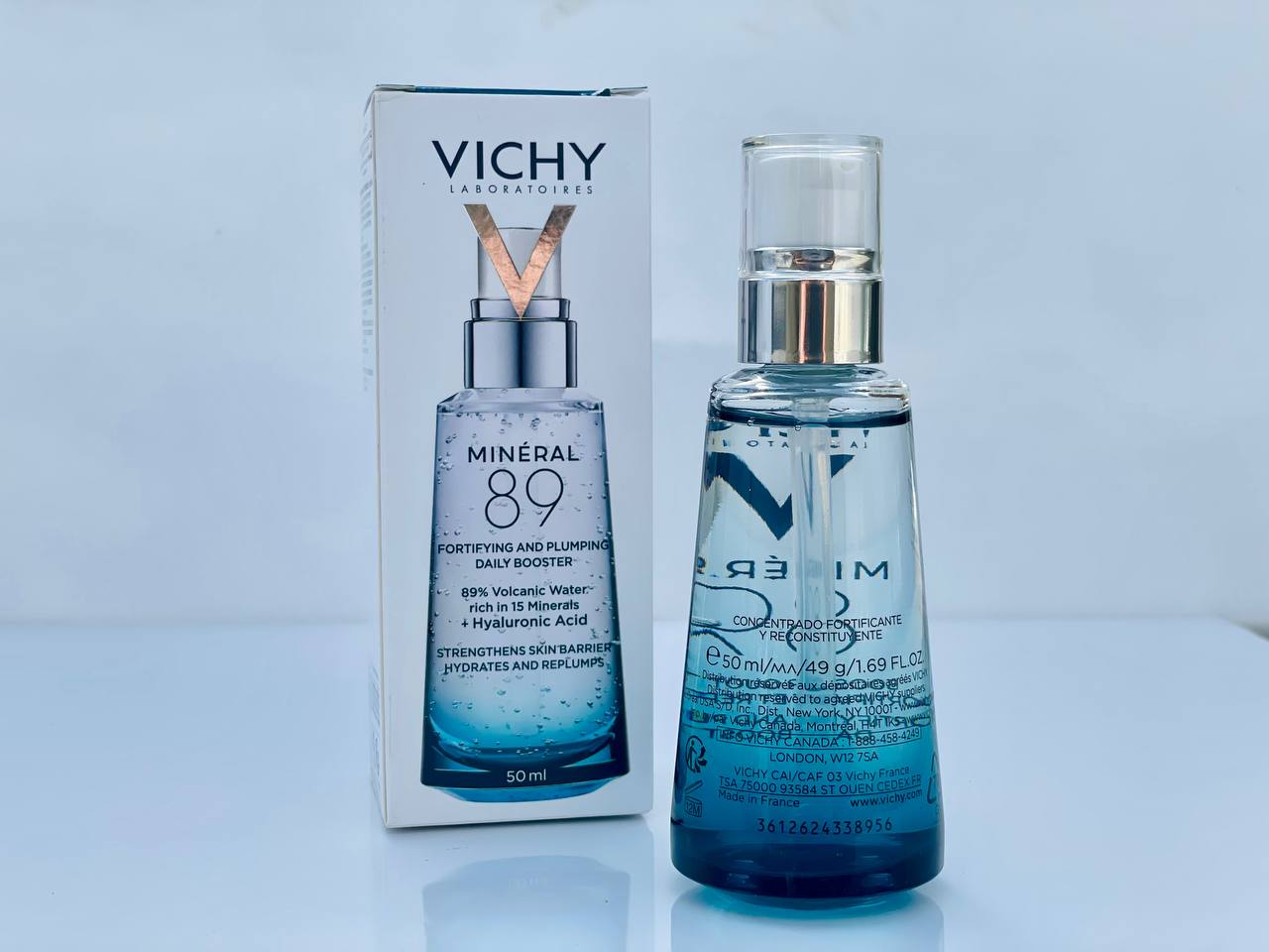 بوستر روزانه ویشی VICHY Mineral 89 Daily Booster – تقویت‌کننده، آبرسان و شاداب‌کننده پوست