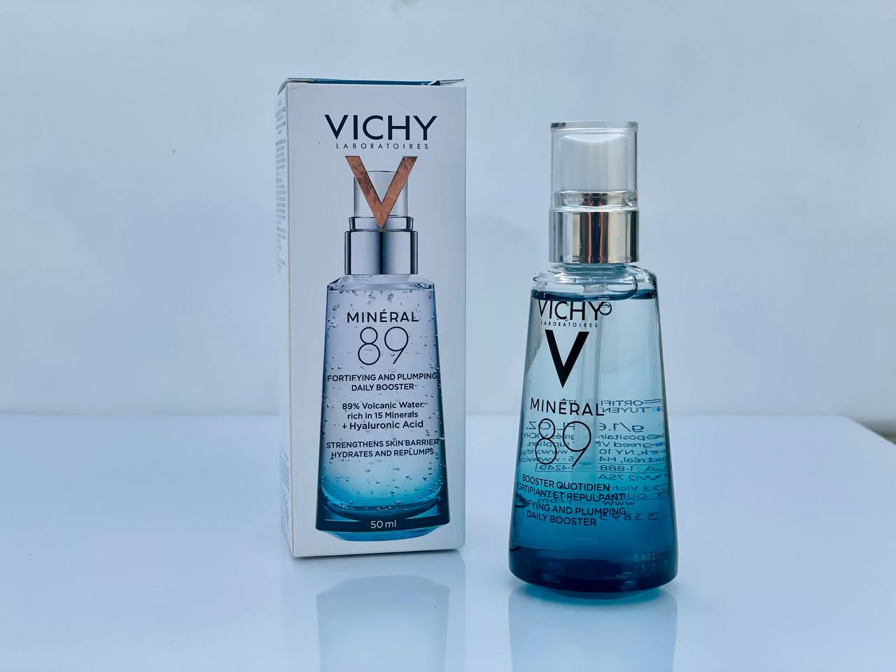 بوستر روزانه ویشی VICHY Mineral 89 Daily Booster – تقویت‌کننده، آبرسان و شاداب‌کننده پوست